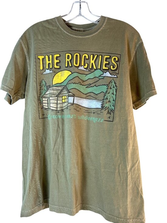 Comfort Colors Other - Comfort Colors Mens Graphic T-Shirt Green Multi Size M-M-M